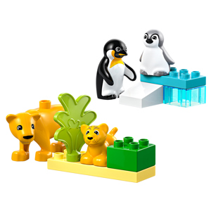 Lego Duplo Wild Animal Families: Penguins & Lions 10442